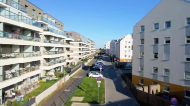 Modern iskan kompleksi yeni altyapı Wroclaw Polonya