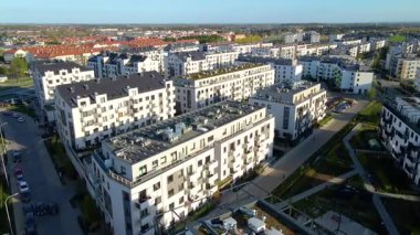 Modern iskan kompleksi yeni altyapı Wroclaw Polonya