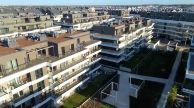 Modern iskan kompleksi yeni altyapı Wroclaw Polonya
