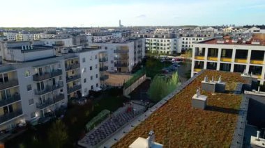 Modern iskan kompleksi yeni altyapı Wroclaw Polonya