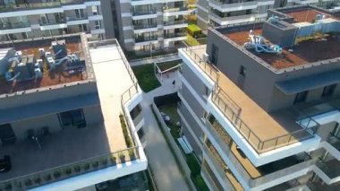 Modern iskan kompleksi yeni altyapı Wroclaw Polonya