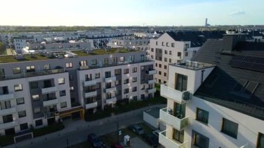 Modern iskan kompleksi yeni altyapı Wroclaw Polonya