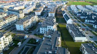 Modern iskan kompleksi yeni altyapı Wroclaw Polonya