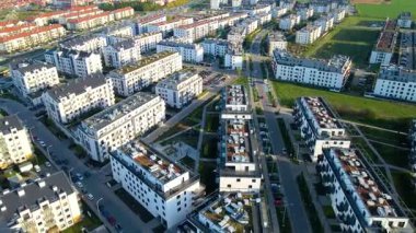 Modern iskan kompleksi yeni altyapı Wroclaw Polonya