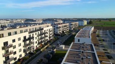 Modern iskan kompleksi yeni altyapı Wroclaw Polonya