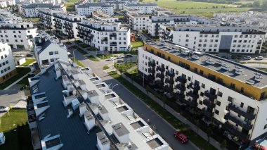 modern iskan kompleksi yeni gelişim Wroclaw Polonya