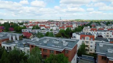 Modern iskan kompleksi yeni altyapı Wroclaw Polonya