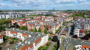 Modern iskan kompleksi yeni altyapı Wroclaw Polonya