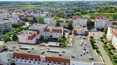 Modern iskan kompleksi yeni altyapı Wroclaw Polonya