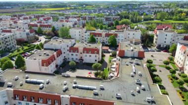 Modern iskan kompleksi yeni altyapı Wroclaw Polonya