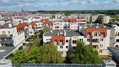 Modern iskan kompleksi yeni altyapı Wroclaw Polonya