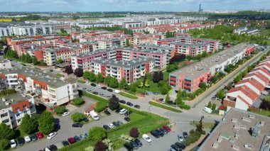 Modern iskan kompleksi yeni altyapı Wroclaw Polonya