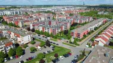 Modern iskan kompleksi yeni altyapı Wroclaw Polonya