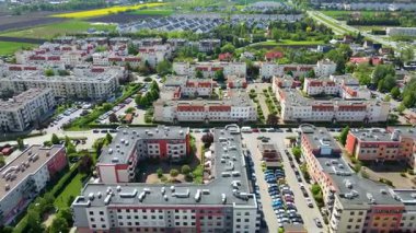 Modern iskan kompleksi yeni altyapı Wroclaw Polonya