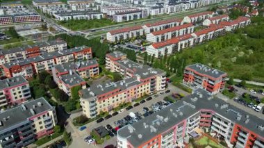 Modern iskan kompleksi yeni altyapı Wroclaw Polonya