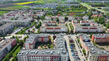 Modern iskan kompleksi yeni altyapı Wroclaw Polonya