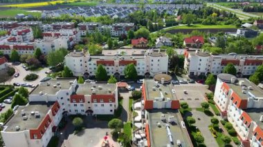 Modern iskan kompleksi yeni altyapı Wroclaw Polonya