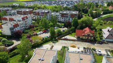 Modern iskan kompleksi yeni altyapı Wroclaw Polonya