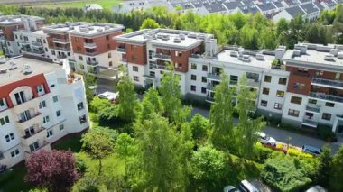 Modern iskan kompleksi yeni altyapı Wroclaw Polonya