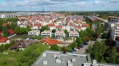 Modern iskan kompleksi yeni altyapı Wroclaw Polonya