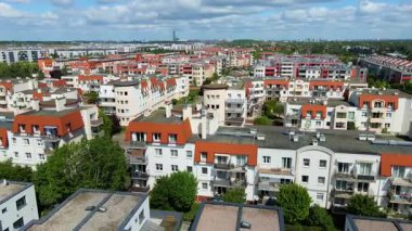 Modern iskan kompleksi yeni altyapı Wroclaw Polonya