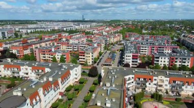 Modern iskan kompleksi yeni altyapı Wroclaw Polonya