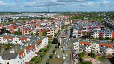 Modern iskan kompleksi yeni altyapı Wroclaw Polonya