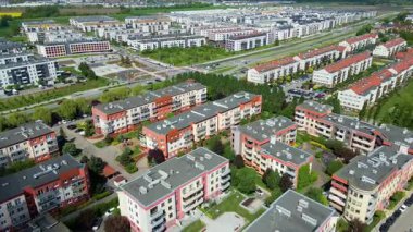 Modern iskan kompleksi yeni altyapı Wroclaw Polonya