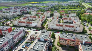 Modern iskan kompleksi yeni altyapı Wroclaw Polonya