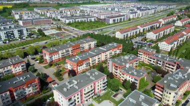 Modern iskan kompleksi yeni altyapı Wroclaw Polonya