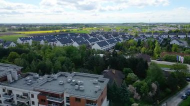 Modern iskan kompleksi yeni altyapı Wroclaw Polonya