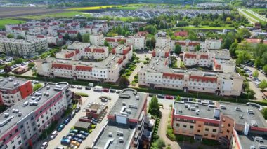 Modern iskan kompleksi yeni altyapı Wroclaw Polonya