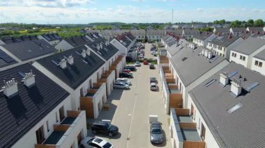 modern iskan kompleksi konutları Avrupa Wroclaw Polonya 'da rahat yaşıyor