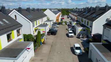 modern iskan kompleksi konutları Avrupa Wroclaw Polonya 'da rahat yaşıyor