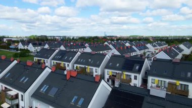 modern iskan kompleksi konutları Avrupa Wroclaw Polonya 'da rahat yaşıyor