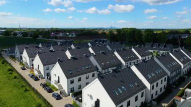 modern iskan kompleksi konutları Avrupa Wroclaw Polonya 'da rahat yaşıyor