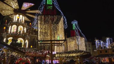 Yılbaşı pazarı 24 Aralık 2024 Wroclaw Polonya