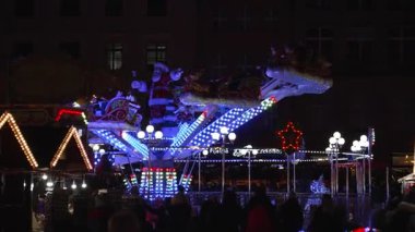 Yılbaşı pazarı 24 Aralık 2024 Wroclaw Polonya