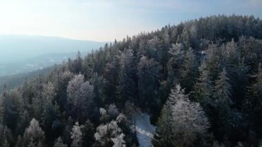 Orman dağları İHA uçuşları