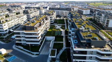 modern iskan kompleksi yeni gelişim Wroclaw Polonya