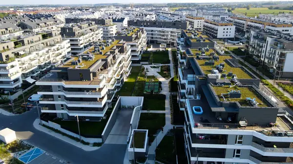 modern iskan kompleksi yeni gelişim Wroclaw Polonya