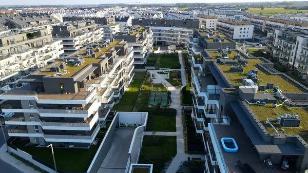 modern iskan kompleksi yeni gelişim Wroclaw Polonya