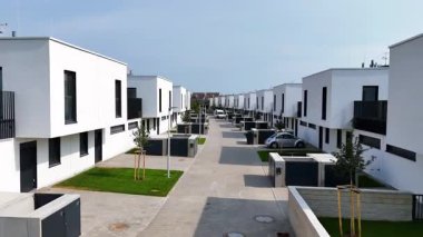 Yeni ilçe binası modern mimari Wroclaw Polonya