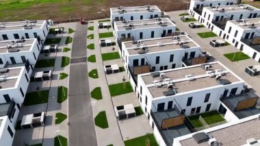 Yeni ilçe binası modern mimari Wroclaw Polonya