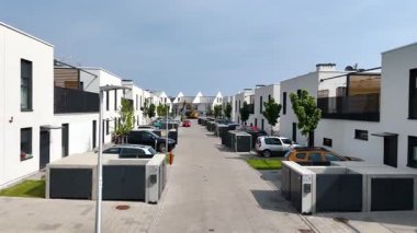 Yeni ilçe binası modern mimari Wroclaw Polonya