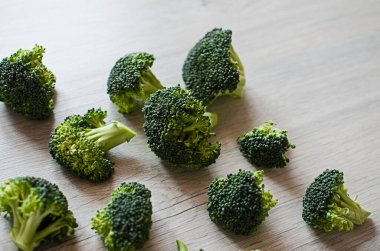 young green broccoli inflorescences are valuable sources of useful and important substances for the body.