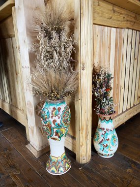 Yulaf taneleri dengeli sağlıklı bir diyet için iyi bir kahvaltıdır.