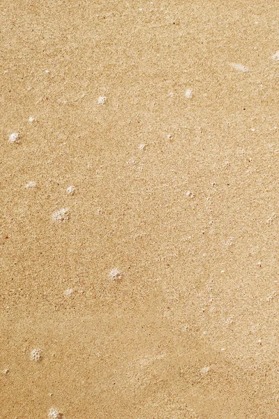 Κοντινό Πλάνο Της Άμμου Στην Παραλία Φόντο — Φωτογραφία Αρχείου