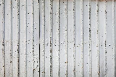 Metal kaplama çit arkaplanını kapat.