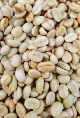 Arka plan için kahve çekirdeklerini kapatın.                                                               